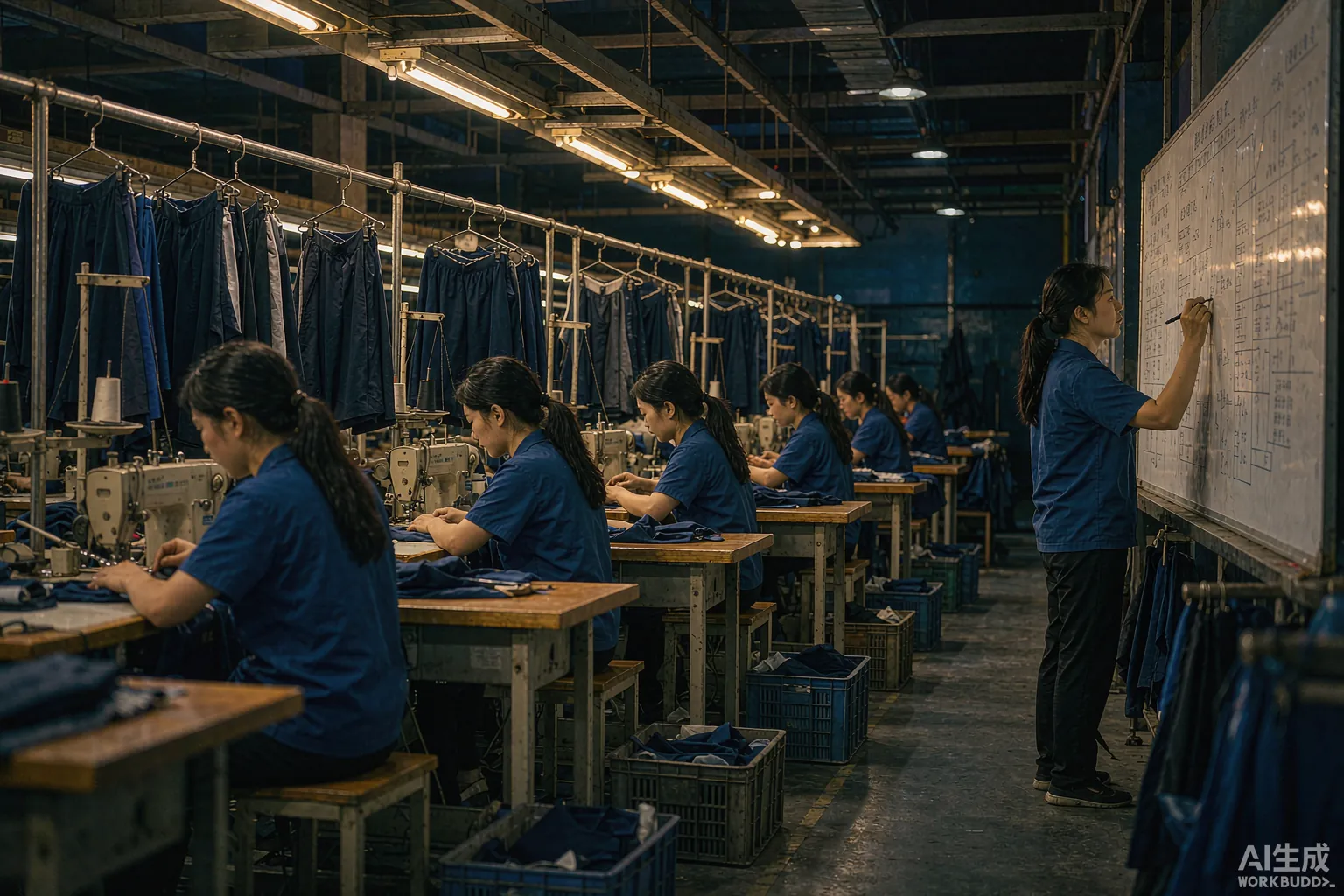 服装工厂成衣车间